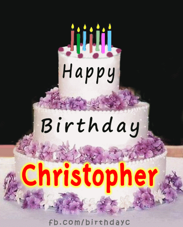 Happy Birthday Christopher Cake A Delicious Treat for a Special