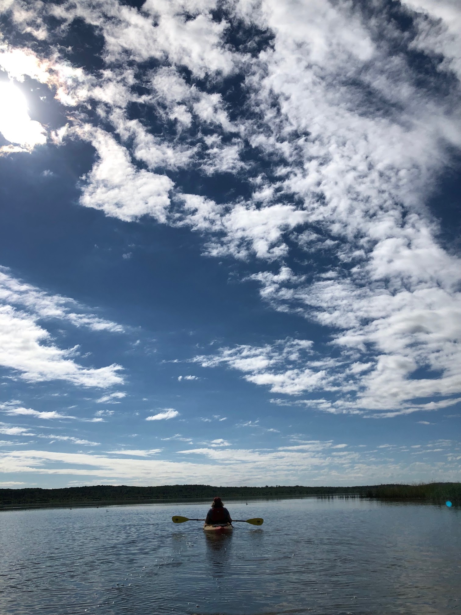 Canoeing Around Edmonton, Alberta, Canada Sandy Lake