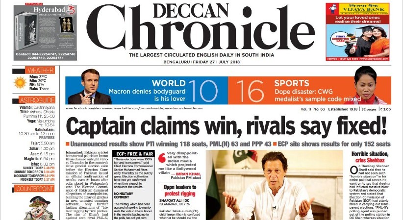 Deccan Chronicle News Paper Pdf