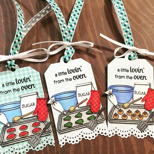 Sunny Studio Stamps: Blissful Baking Cookie Gift Tags by Alicia Havranek