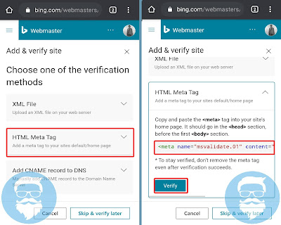 Cara Mendaftarkan Blog Ke Bing Webmaster Dengan Mudah
