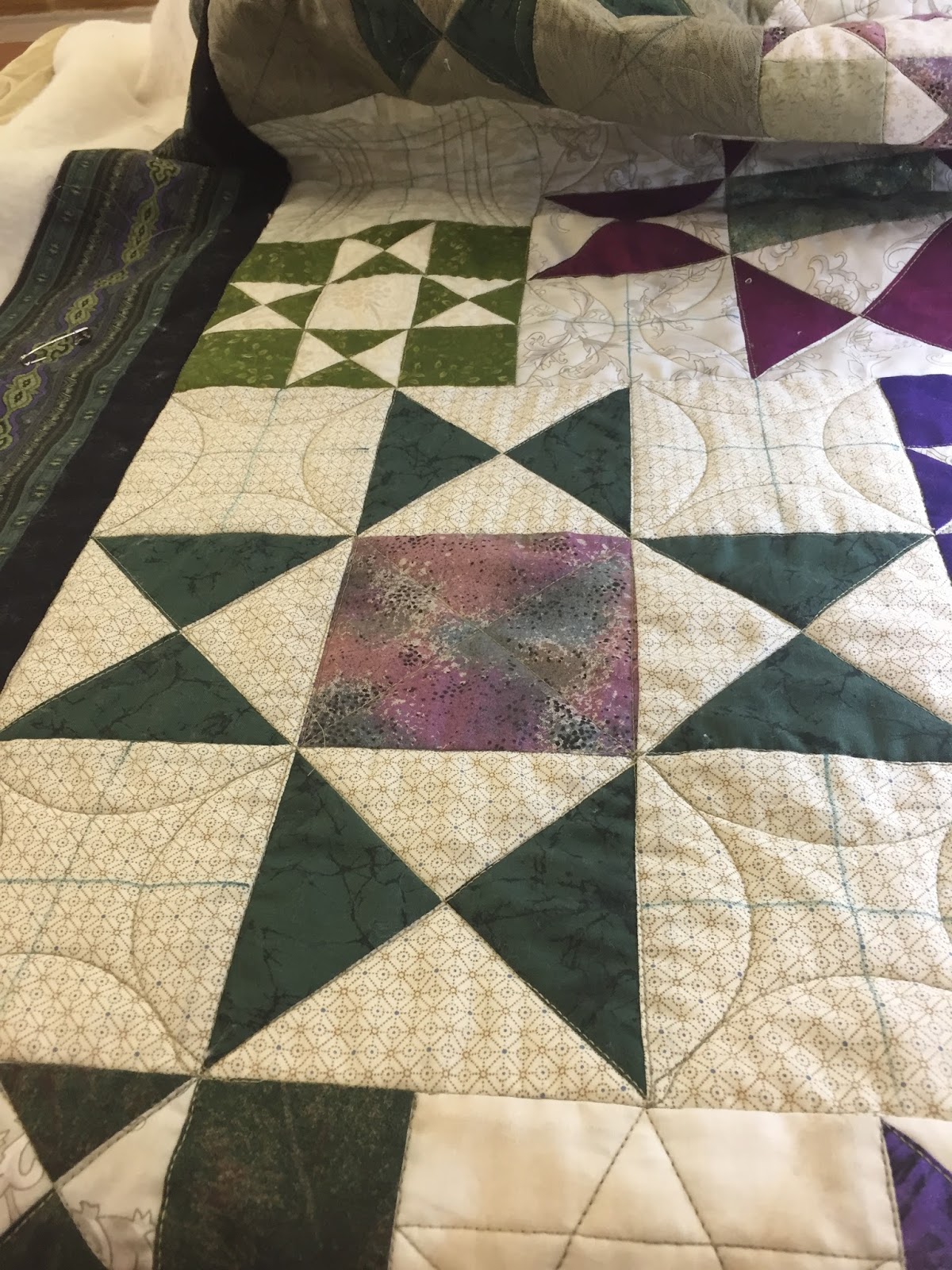 My Joyful Journey Ruler Work on a Bernina Q20 SitDown Long Arm Machine