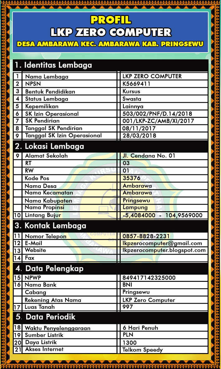 Desain Banner Visi Misi Sekolah