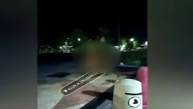 Viral Video Wanita Mandi Telanjang di Kolam Depan Kantor Bupati Probolinggo
