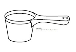 Contoh Gambar Mewarnai Gambar Gayung Kataucap