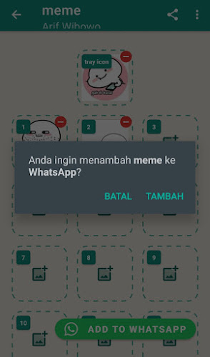 Tambahkan Stiker