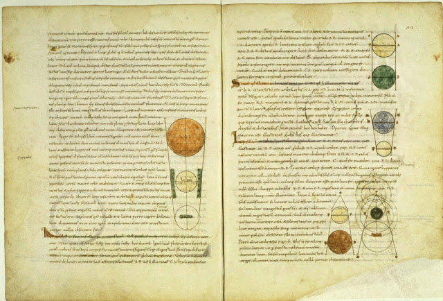 Средневековая рукопись Timeas Платона, латинский перевод.  Фото: Public Domain