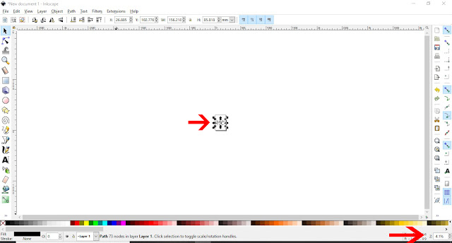 inkscape fonts small windows 10