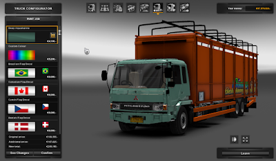 Mod ets2 truck Fuso v3
