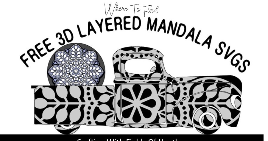 Download Where To Find Free Layered 3d Mandalas SVG, PNG, EPS, DXF File