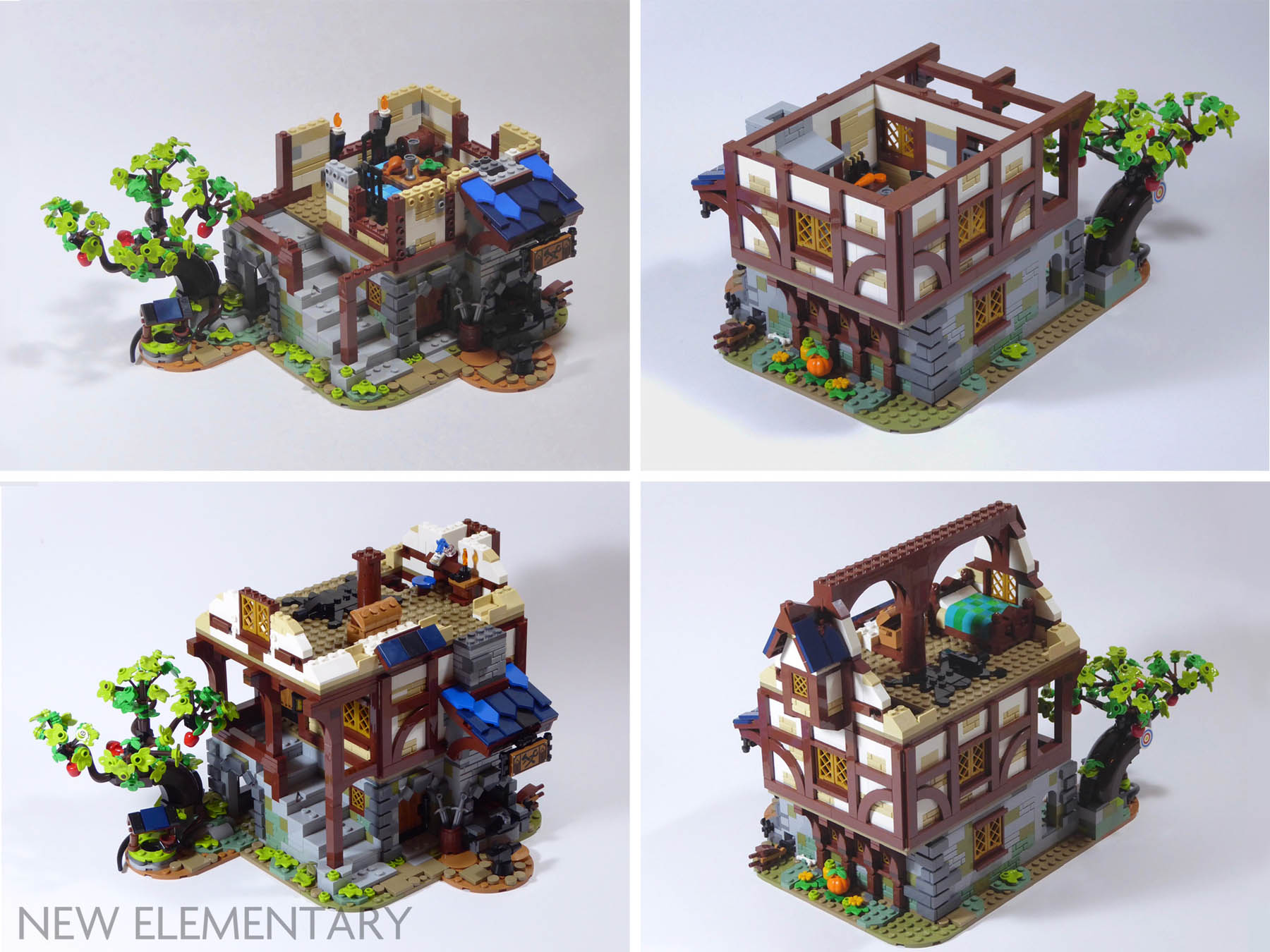 Gensidig Logisk skøn LEGO® Ideas set review: 21325 Medieval Blacksmith | New Elementary: LEGO®  parts, sets and techniques