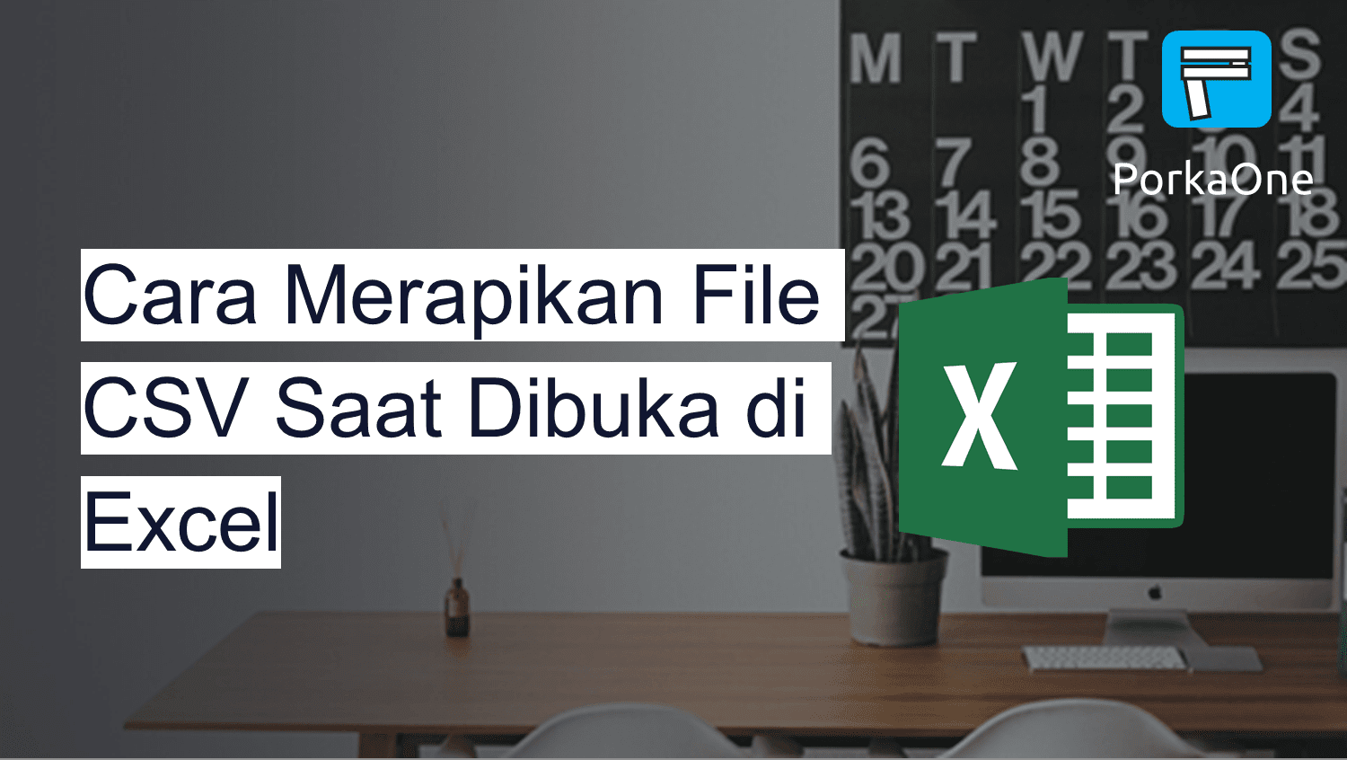 CARA MERAPIKAN DATA CSV DI EXCEL CARA MERAPIKAN DATA CSV DI EXCEL