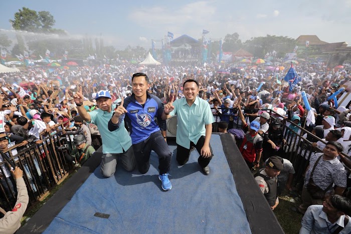 AHY: Jangan Ragu Ajak Keluarga Pilih Nomor 1