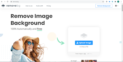 how to change image background