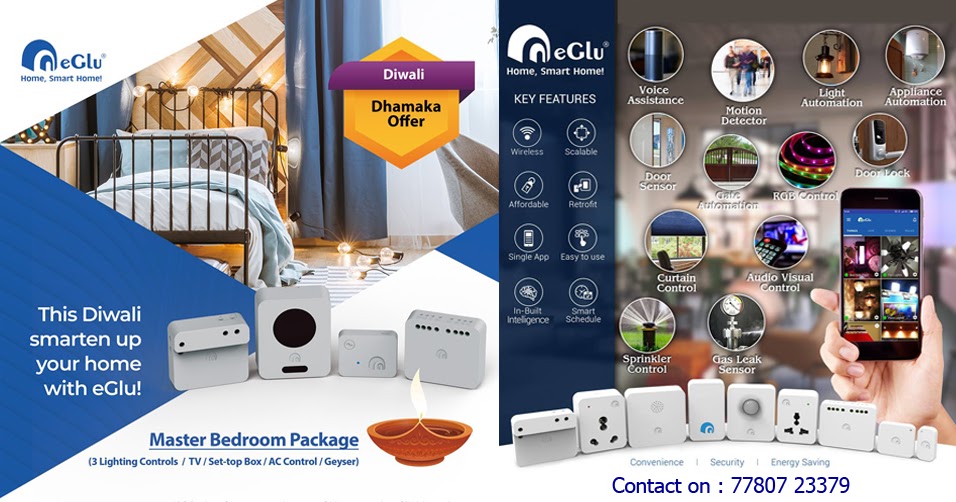 eGlu Home Automation DIWALI Dhamaka Offer eGlu Home Automation