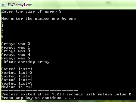 10 simple program in C language