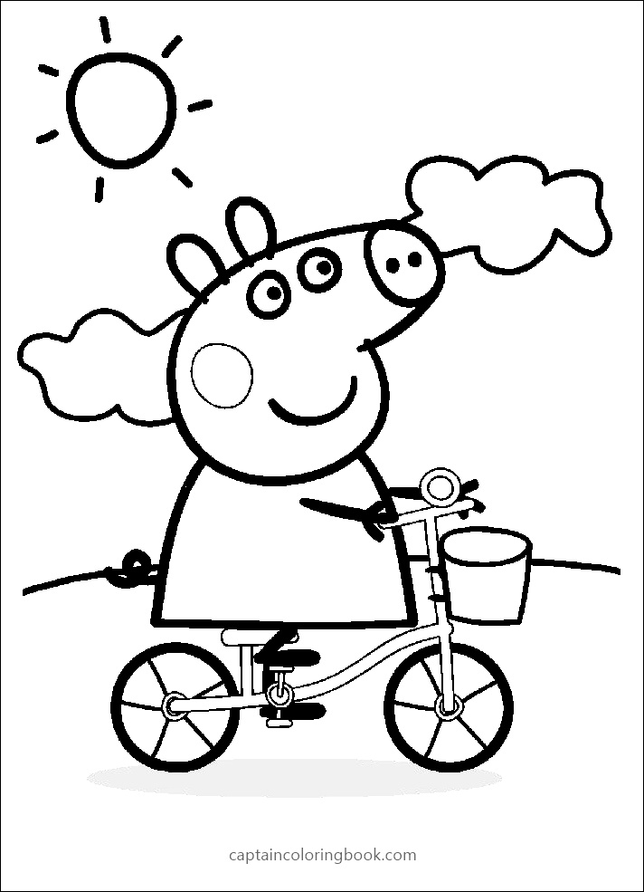 Peppa Pig Coloring Book Pdf - Bathroom Ideas : Peppa Pig Coloring Pages