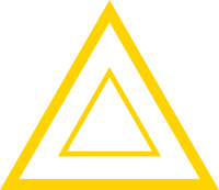 Two yellow interlocking triangles