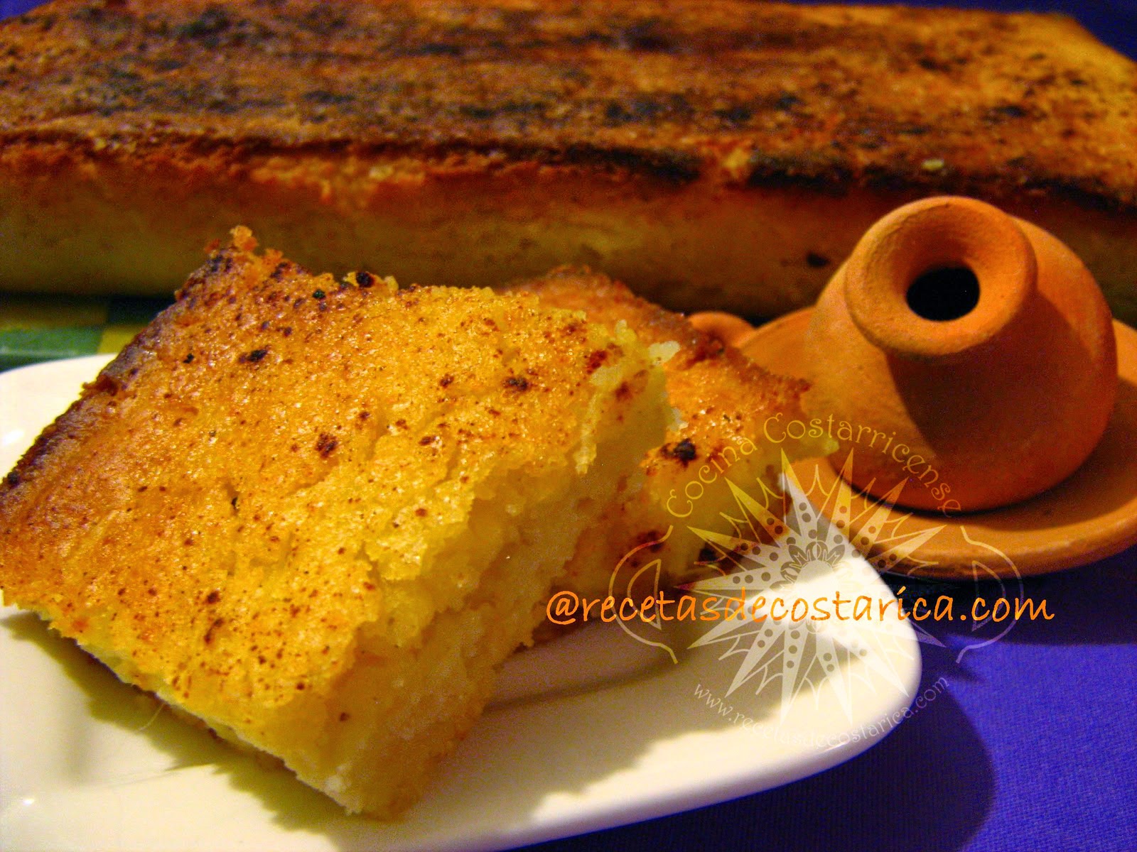 Cocina Costarricense tamal asado