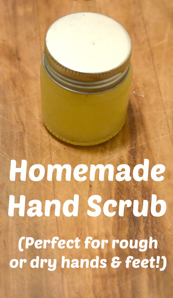 Homemade Hand Scrub