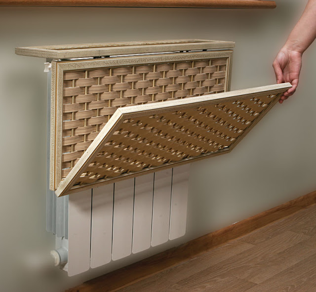 Как спрятать радиаторы отопления 