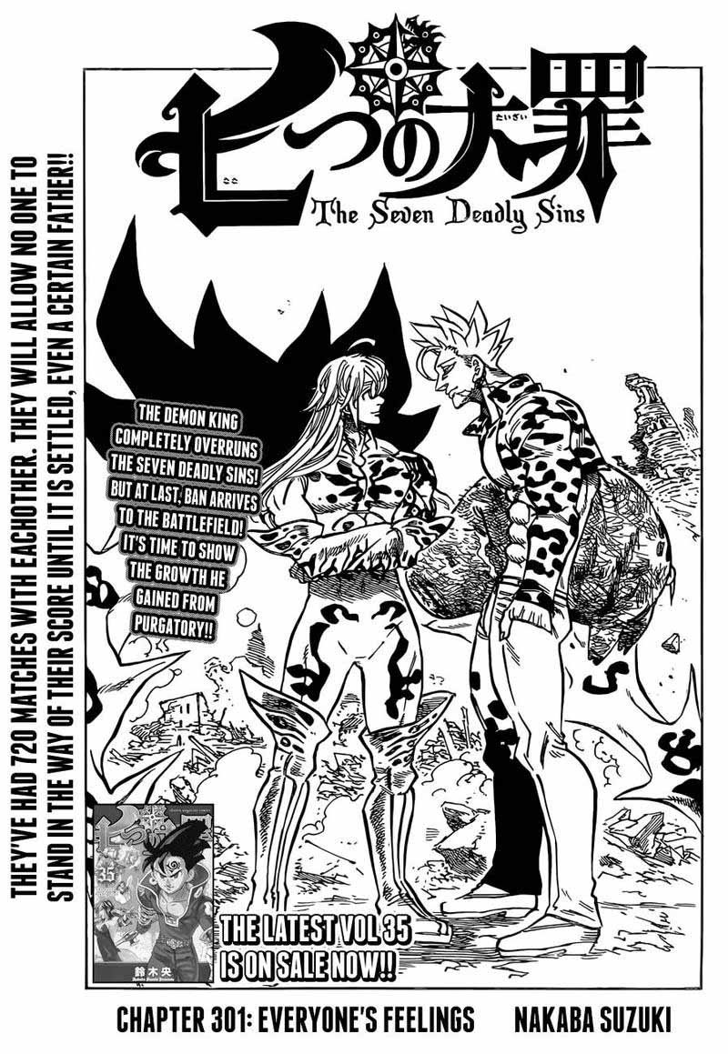 Seven Deadly Sins Chapter 301 Seven Deadly Sins Manga Online
