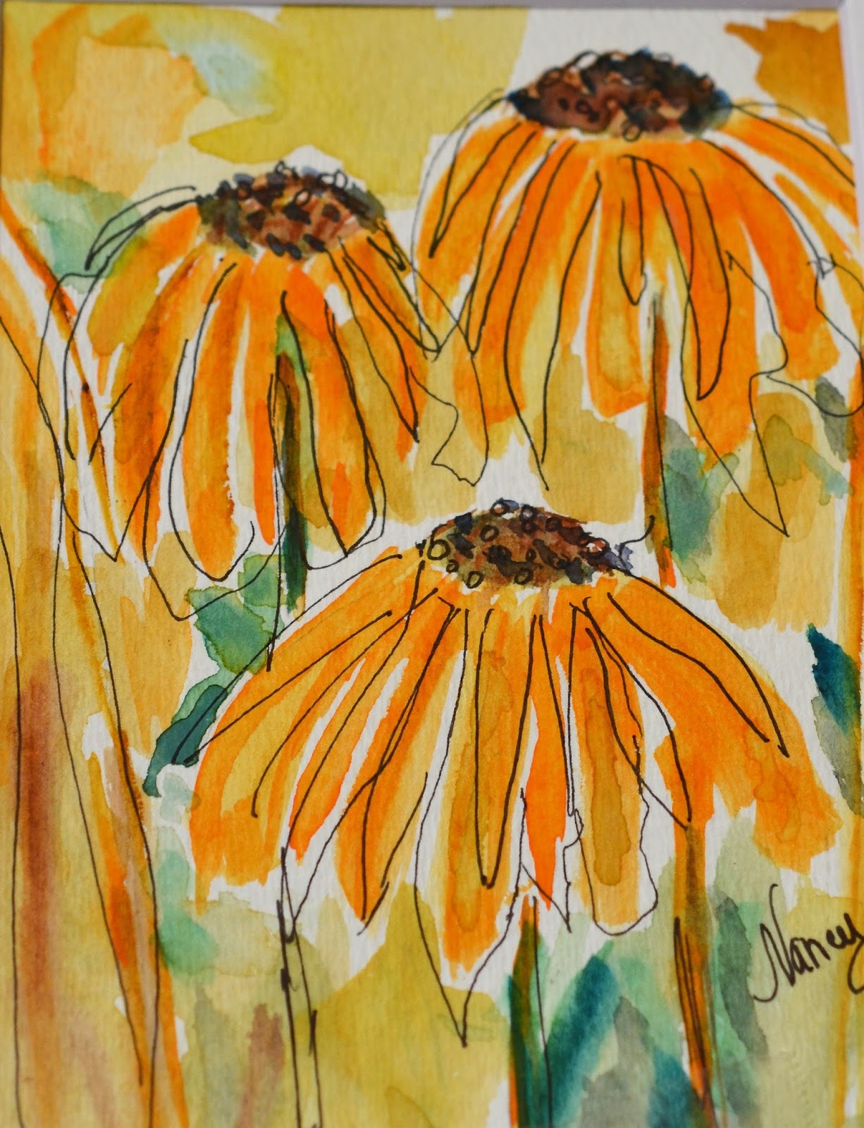 Nancy's Arts & Crafts More Small Paintings