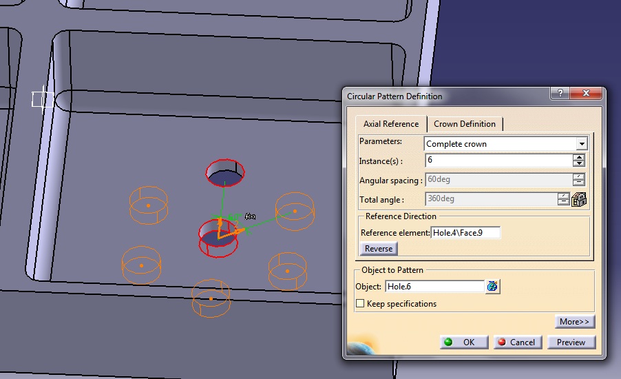 Catia v5 Tutorial for Beginners Catia v5 Tutorial Pattern and Mirror