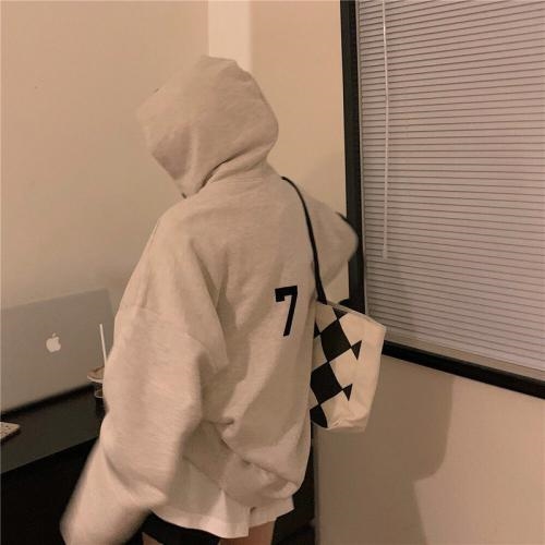 Áo khoác nỉ hoodie ABC lót bông oversize 25 fbba71c8e a378 4494 bc82