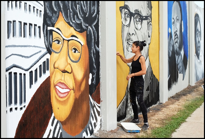 The Freedom Wall....is one of inspiration