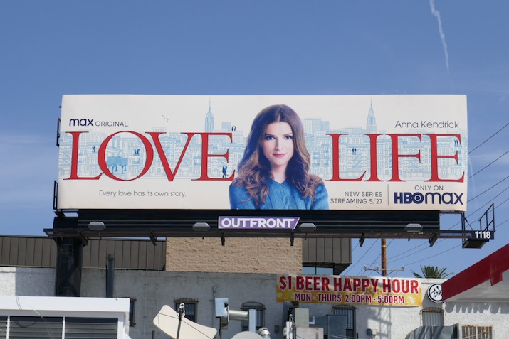 Daily Billboard Love Life series premiere TV billboards