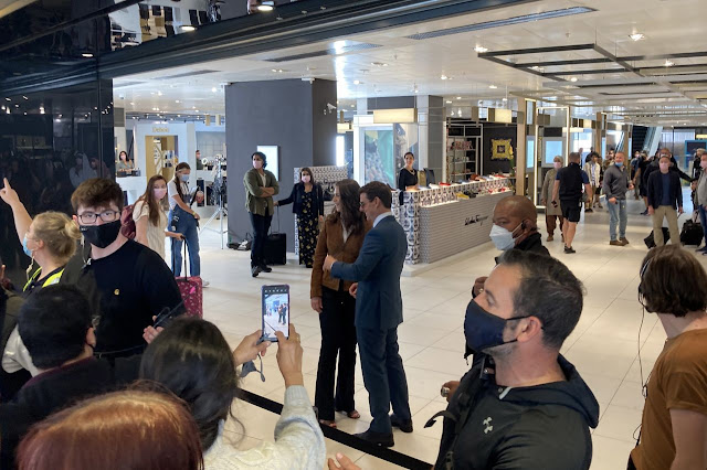 Hayley Atwell and Tom Cruise - "Mission Impossible 7" - imagedesi.com