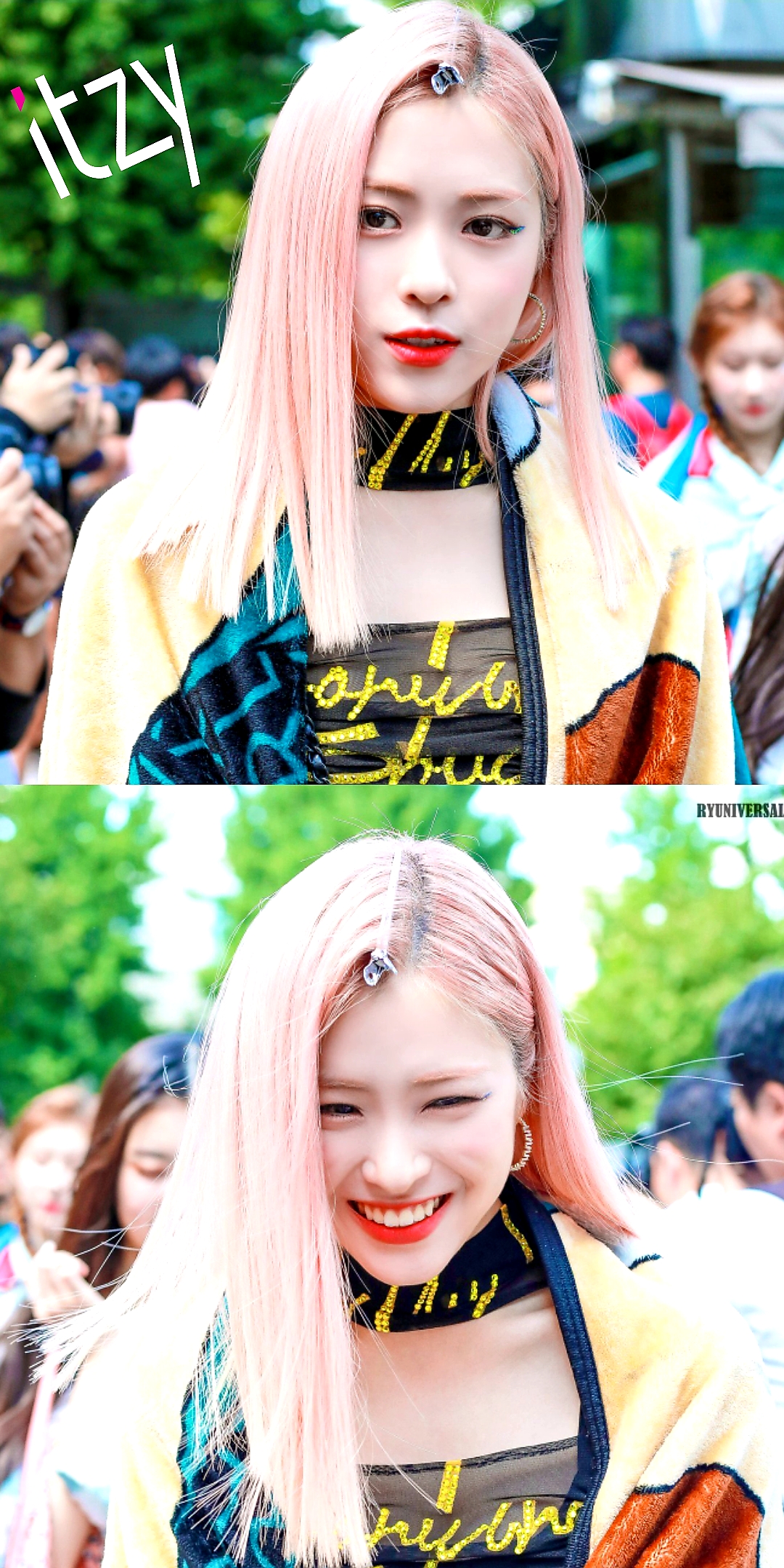 ITZY Ryujin Lockscreen Wallpaper - K-POP STOCK