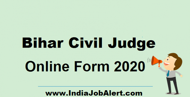 Bihar BPSC Civil Judge Online Form 2020