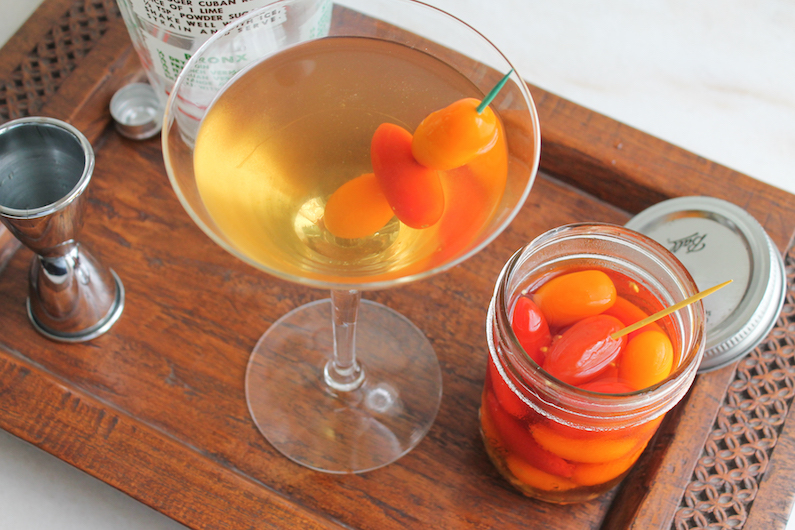 Food Lust People Love Spicy Pickled Tomato Dirty Martini