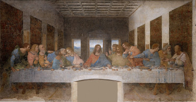 Leonardo da Vinci Son Akşam Yemeği Tablosu