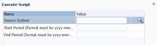 FDMEE: System Maintenance Tasks: Maintain EBS GL Balances Table