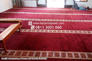 Varian Karpet Masjid Turki Area Sutojayan Blitar Jawa Timur