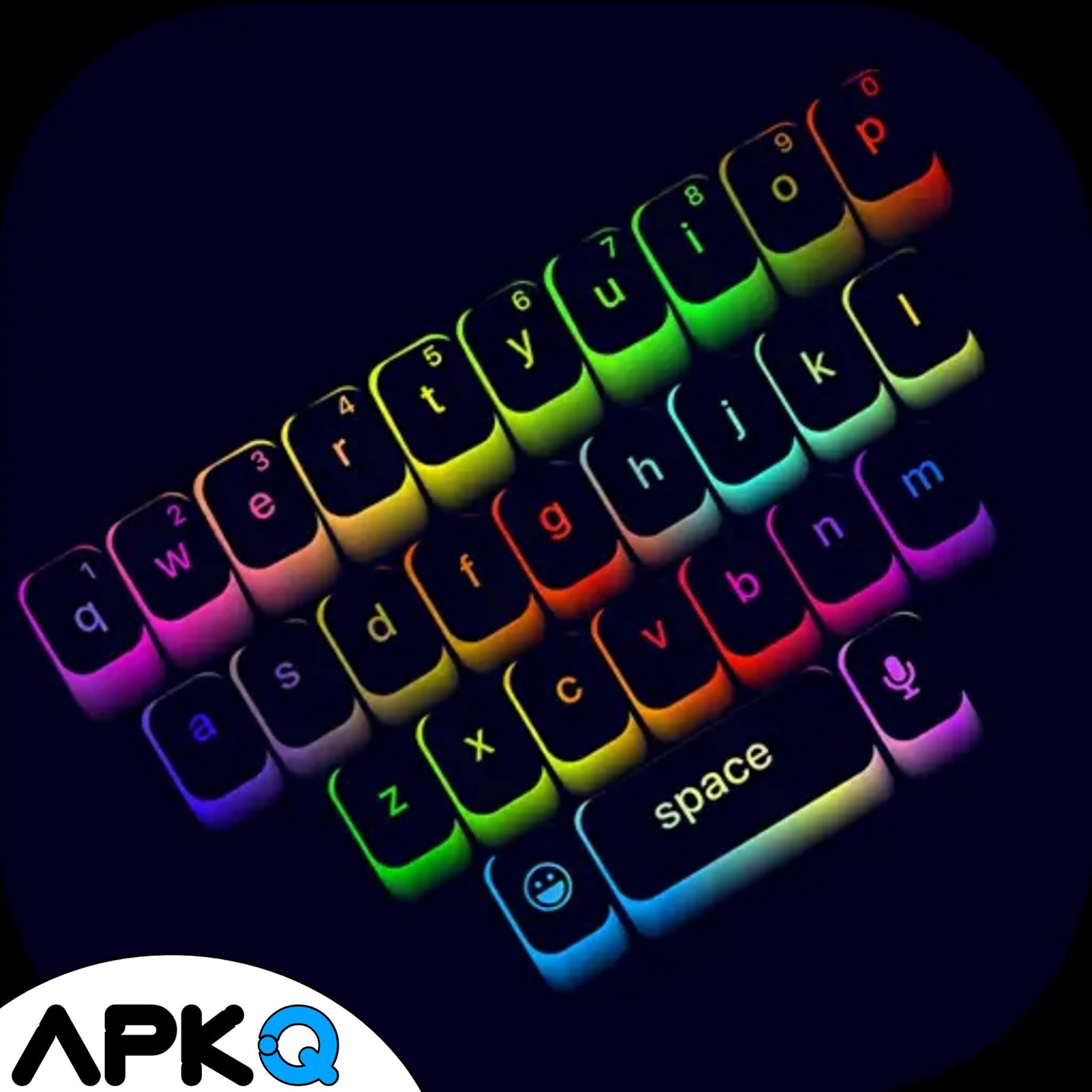 تحميل تطبيق (led keyboard) لاندرويد