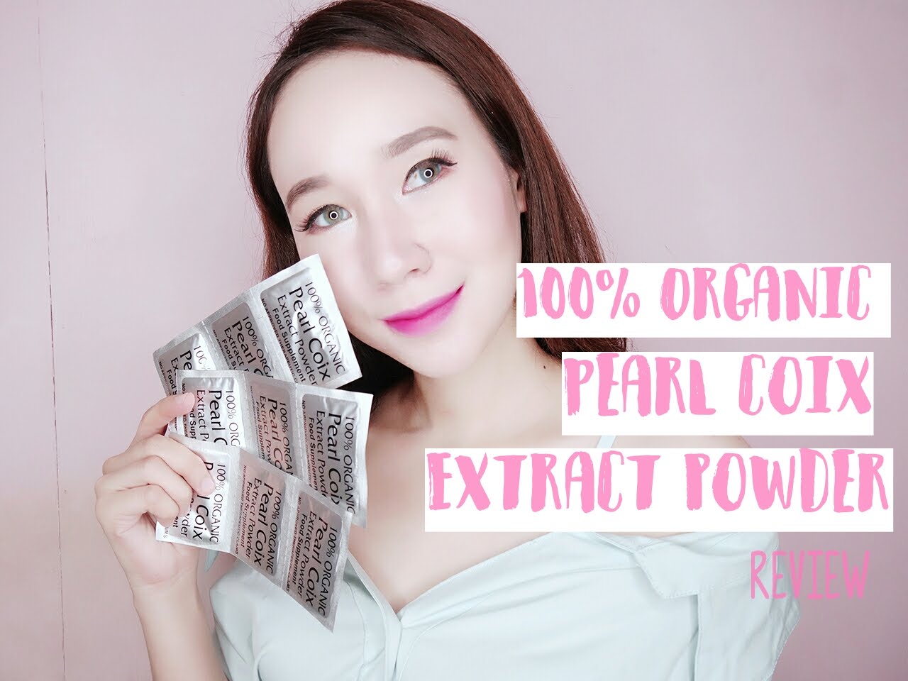 REVIEW(S) Fine Japan 100 Organic Pearl Coix Extract Powder pinkislovebynix