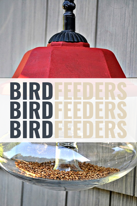 Bird feeder with overlay