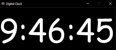 Digital Clock | Python | Pygame