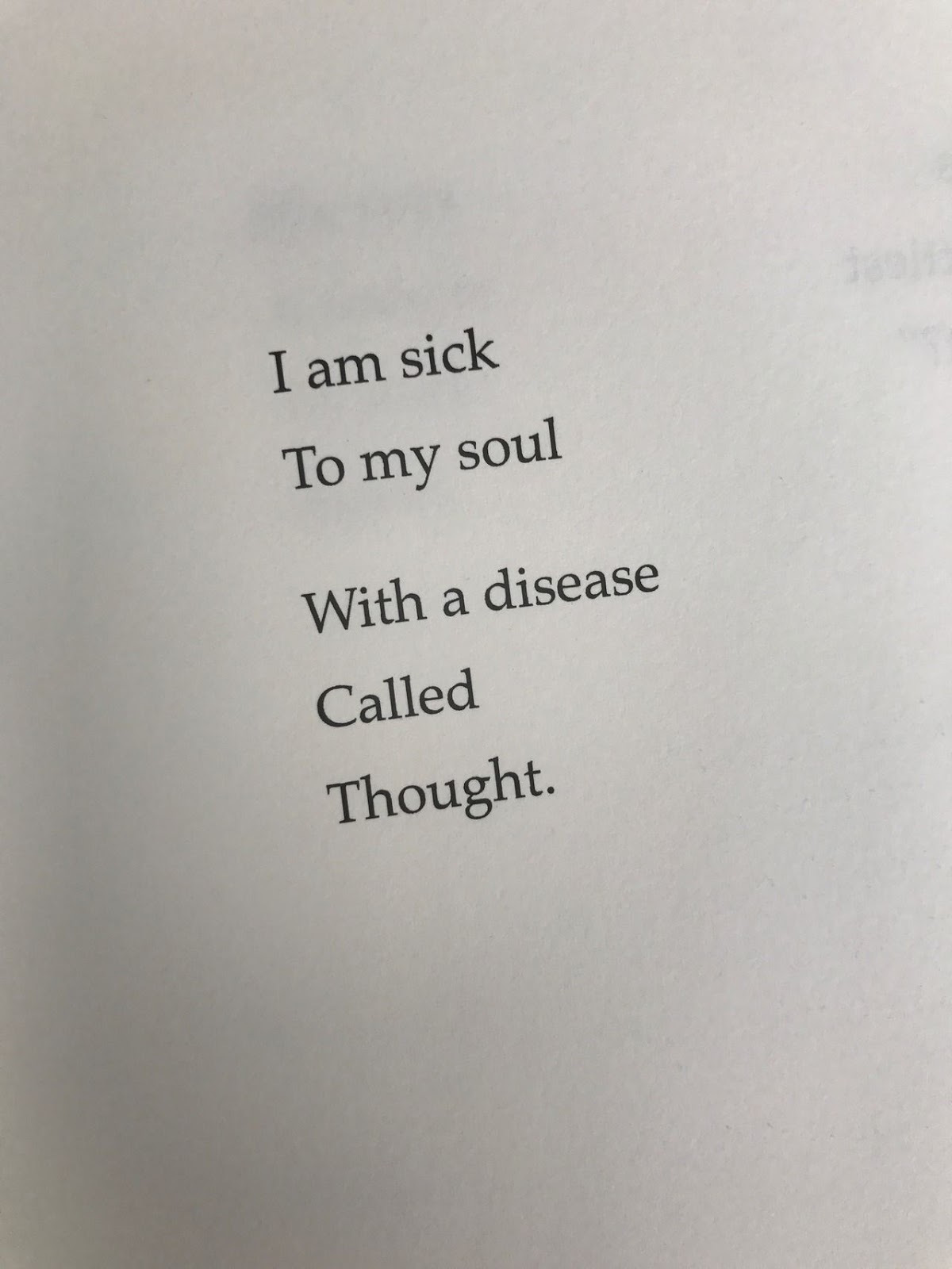 thinking of you short poems