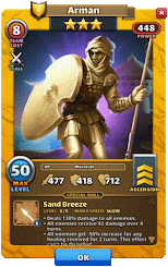 Arman Sand Empire Hero