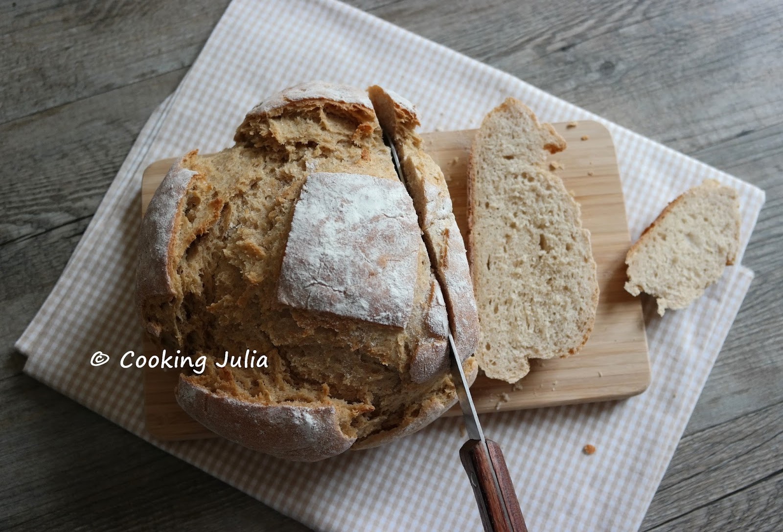 COOKING JULIA PAIN AU QUINOA