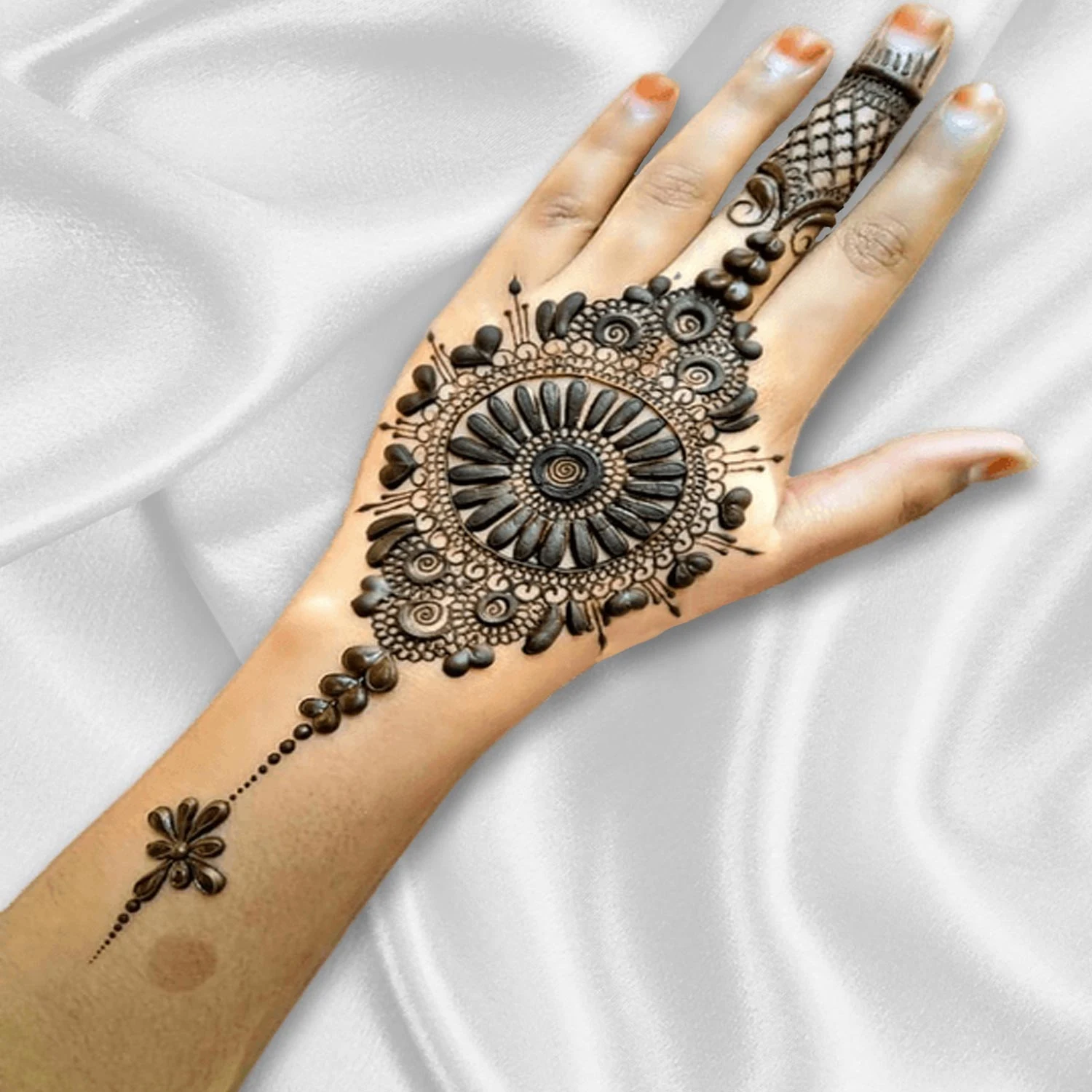 New Mehndi Designs – Beautiful Simple Mehndi Designs # i52