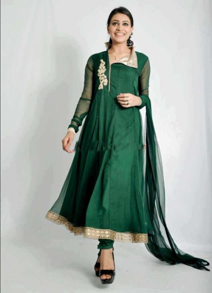 New Fashion Styles: Stylish Anarkali Bridal Dress 2013
