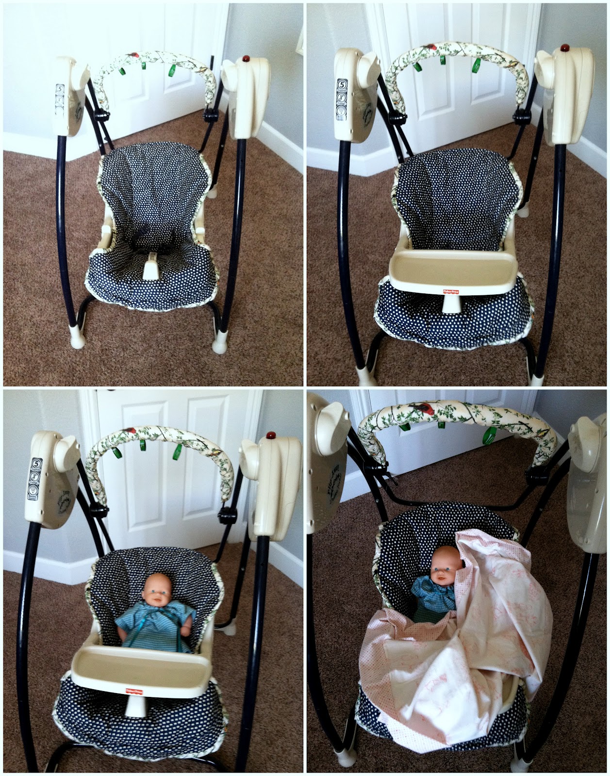 Getz Blogging DIY Baby Swing Seat Cover