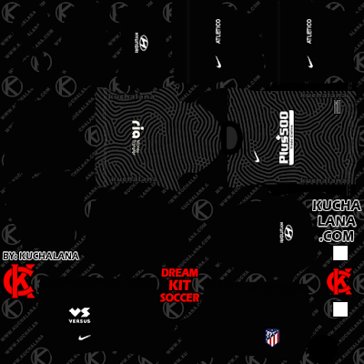 Atletico Madrid Kits 2020/21 - DLS20 Kits - Kuchalana