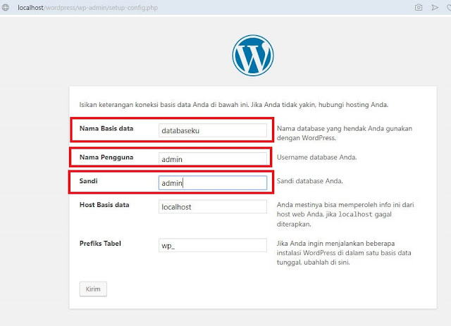 Koneksi Ke Basis Data ( Database di Phpmyadmin)